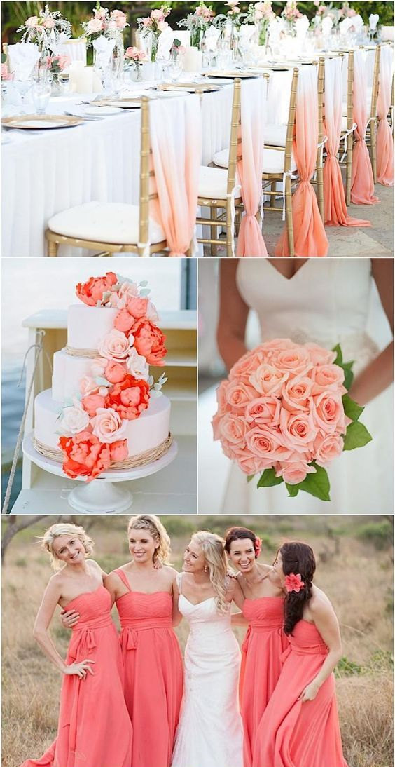 Awesome Coral Wedding Ideas You Can't Miss!