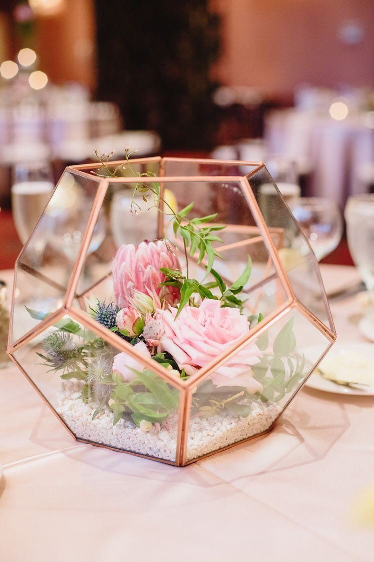 State-making Rose Gold Wedding Decorations Ideas
