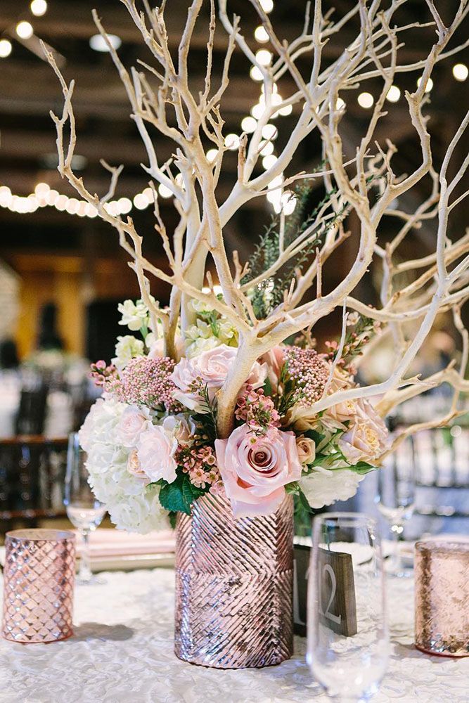 State-making Rose Gold Wedding Decorations Ideas