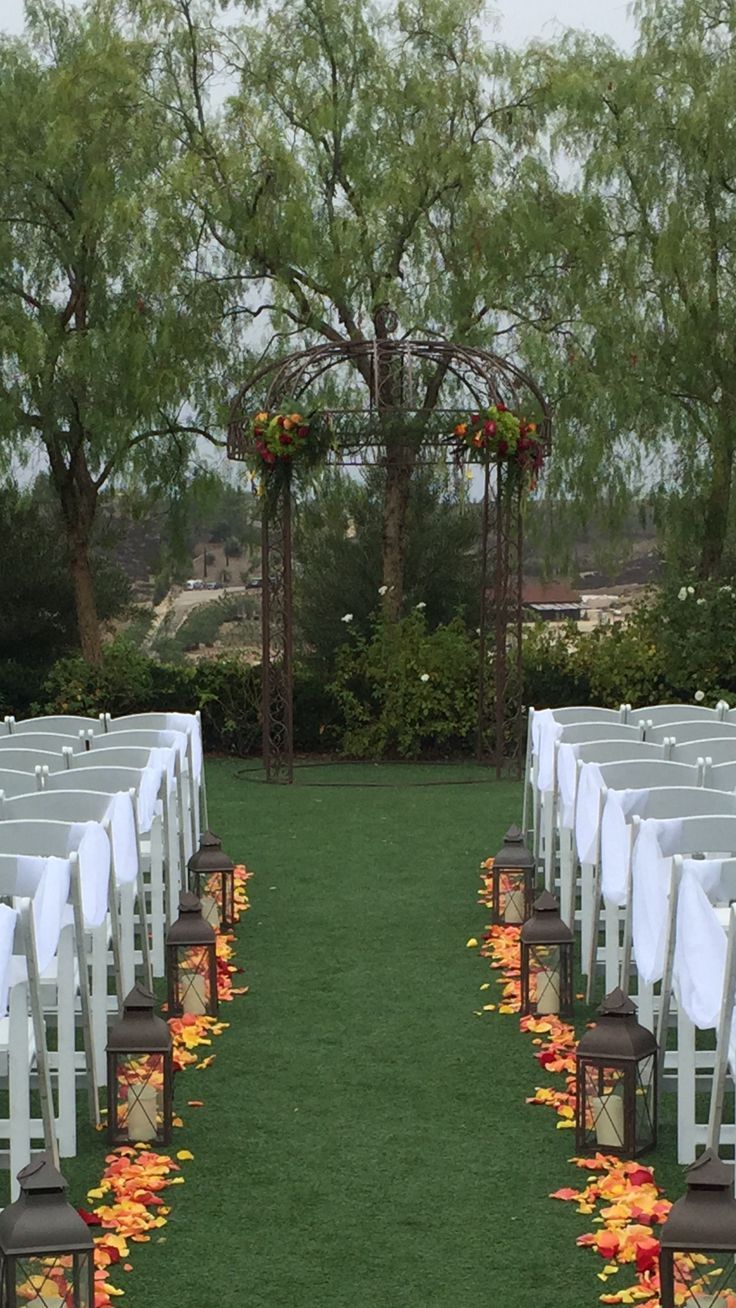 Sensational Fall Wedding Arch Ideas