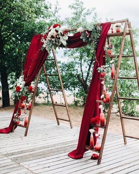 Sensational Fall Wedding Arch Ideas