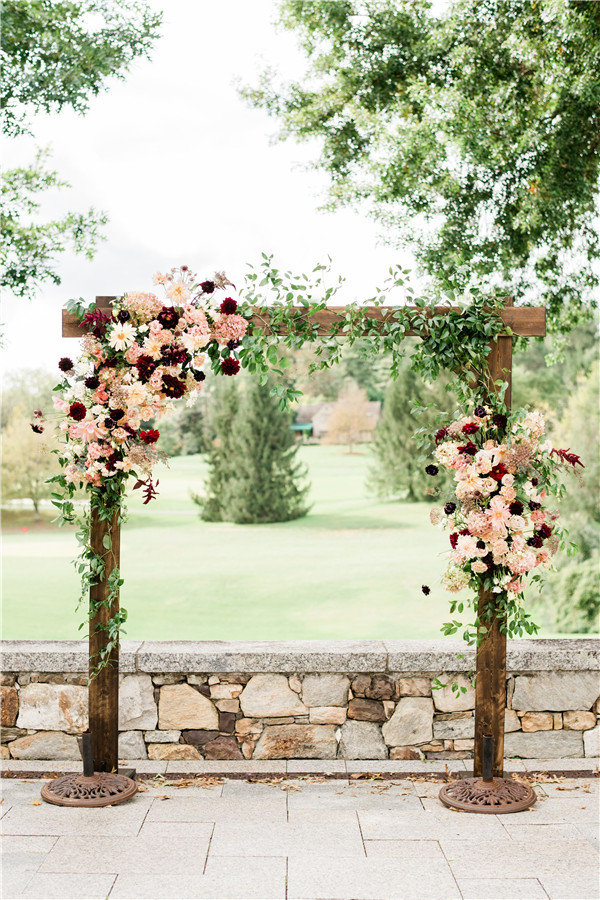 Sensational Fall Wedding Arch Ideas