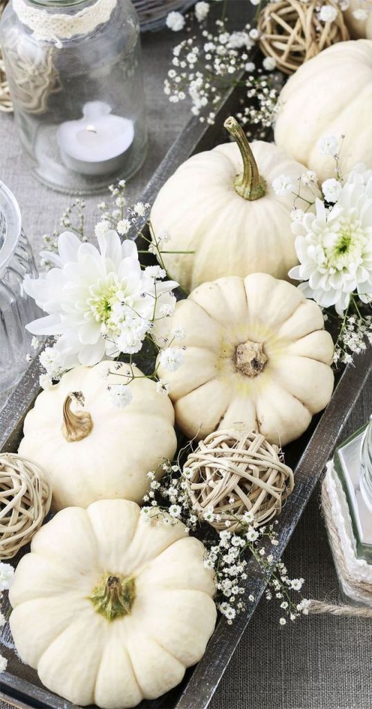 Adorable Fall Wedding Centerpieces to Rock