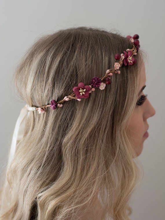 Breathtaking Floral Crowns for Fall Weddings