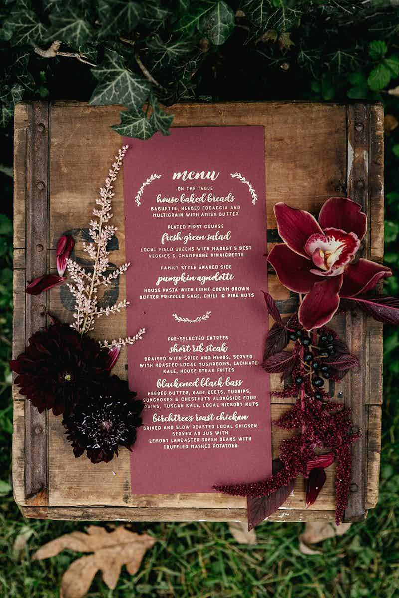 Charming Burgundy Wedding ideas for Fall and Winter Weddings  Charming Burgundy Wedding ideas for Fall and Winter Weddings