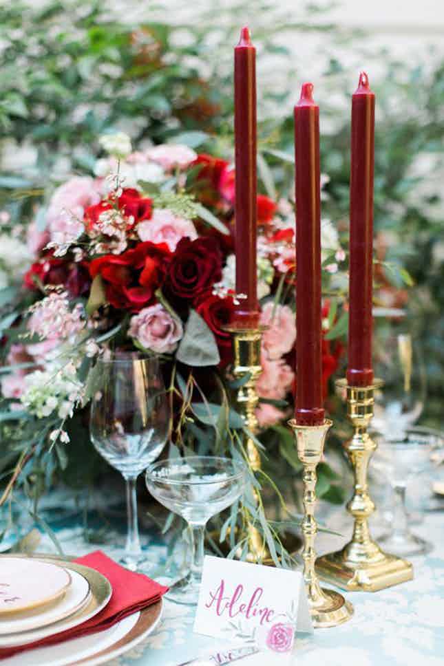 Charming Burgundy Wedding ideas for Fall and Winter Weddings