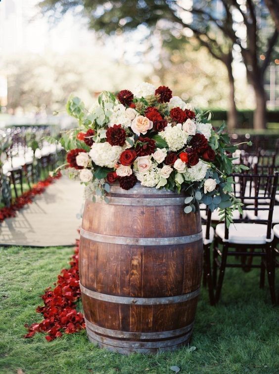 Charming Burgundy Wedding ideas for Fall and Winter Weddings