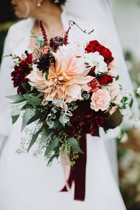 Charming Burgundy Wedding ideas for Fall and Winter Weddings  Charming Burgundy Wedding ideas for Fall and Winter Weddings