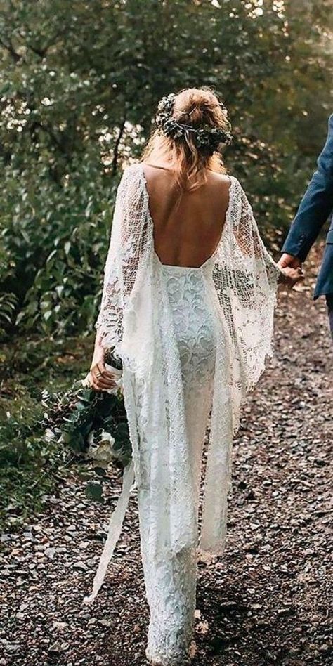 Fall in Love with These Charming Rustic Wedding Dresses