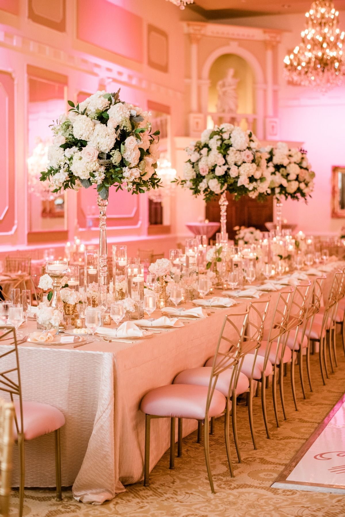 Blush Pink and Gold Wedding Color Inspirations