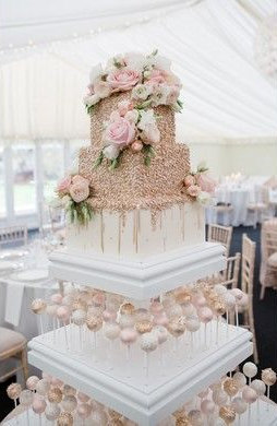 Blush Pink and Gold Wedding Color Inspirations