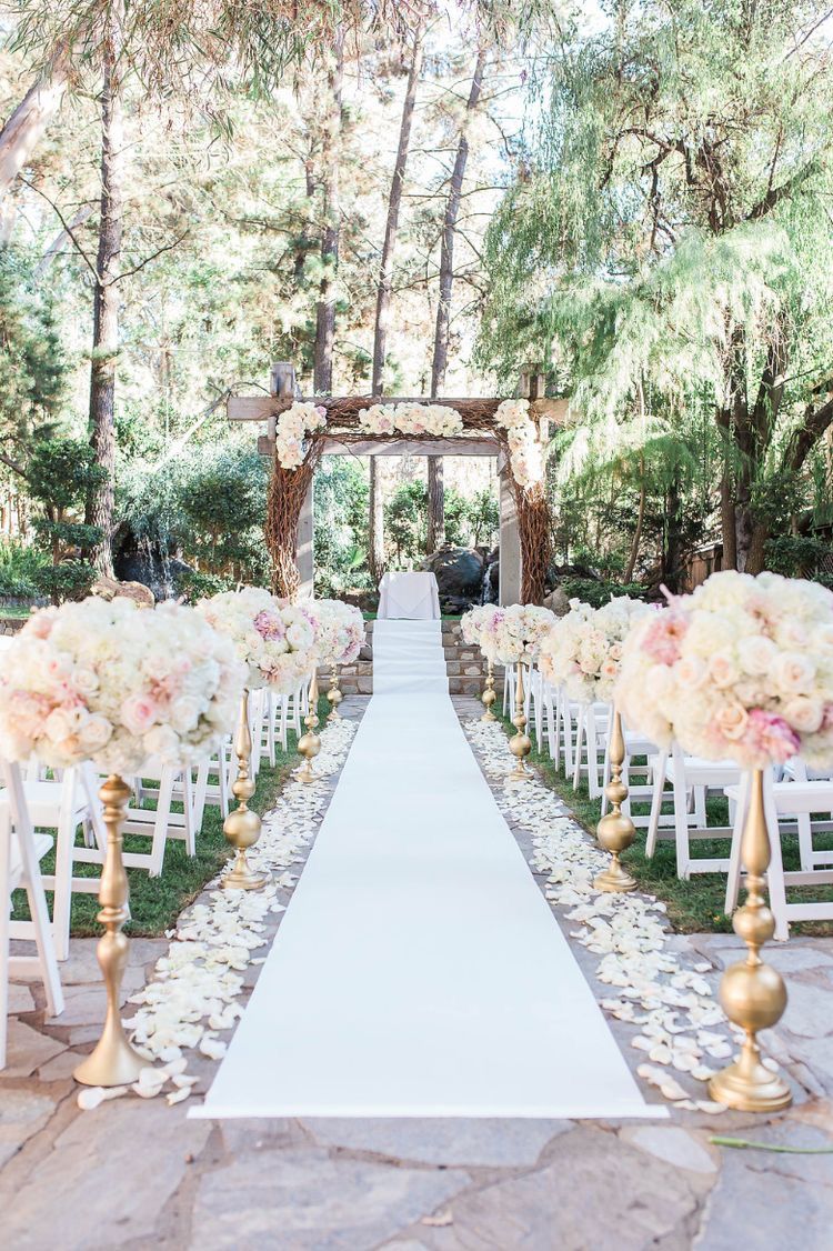 Blush Pink and Gold Wedding Color Inspirations