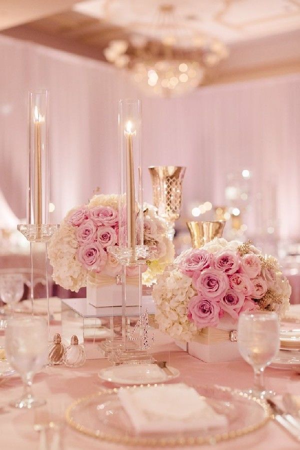 Blush Pink and Gold Wedding Color Inspirations