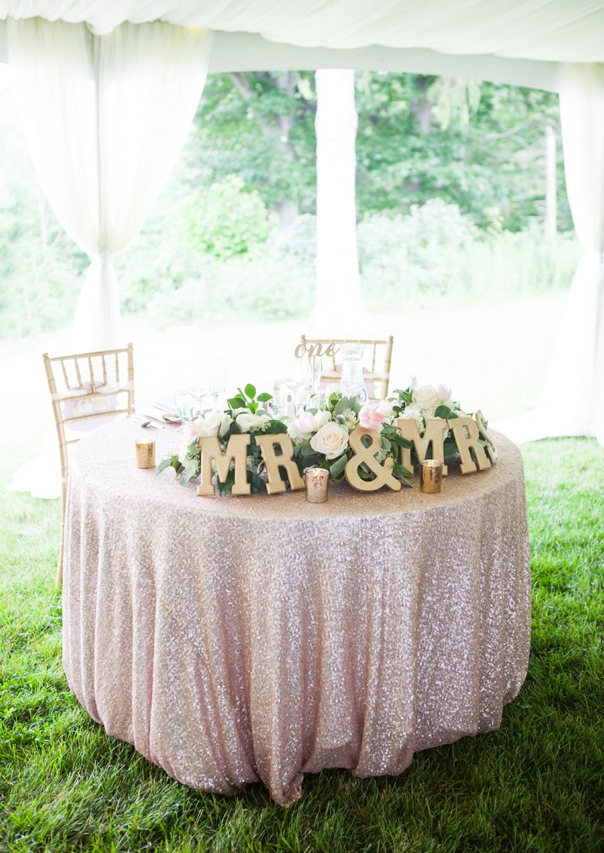 Blush Pink and Gold Wedding Color Inspirations