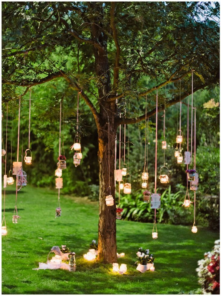 Inspiring Garden Wedding Decoration Ideas