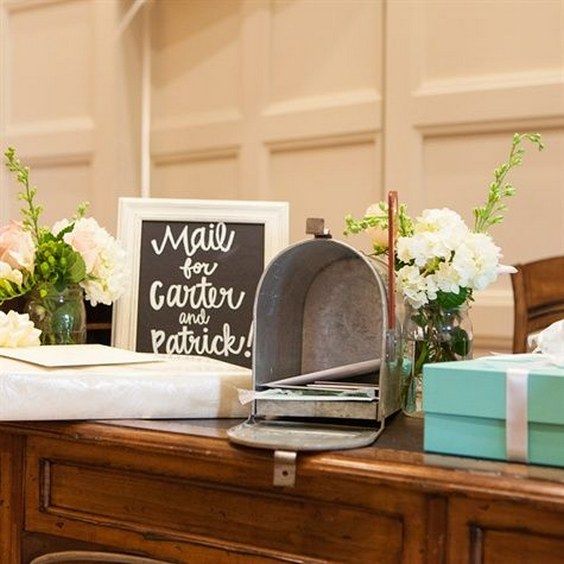 Vintage Mailbox Wedding Decoration Ideas