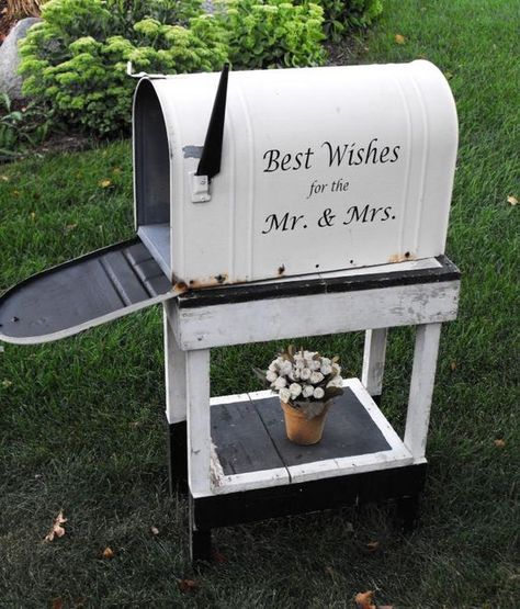 Vintage Mailbox Wedding Decoration Ideas