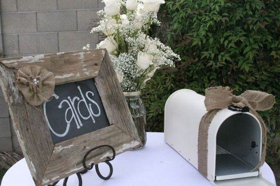Vintage Mailbox Wedding Decoration Ideas