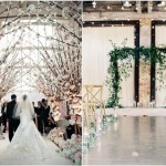 Impressive Indoor Wedding Aisle Ideas That Inspire
