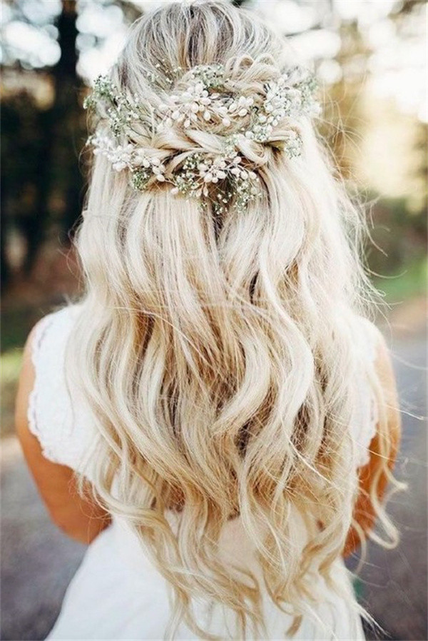 Baby's Breath Wedding Hair and Crowns (4)