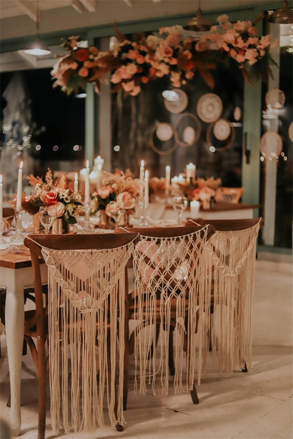 Delicate Chair Decorations with Macrame (1)