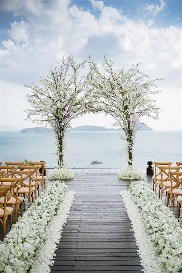 Wedding backdrops with Natural Wonders (1)