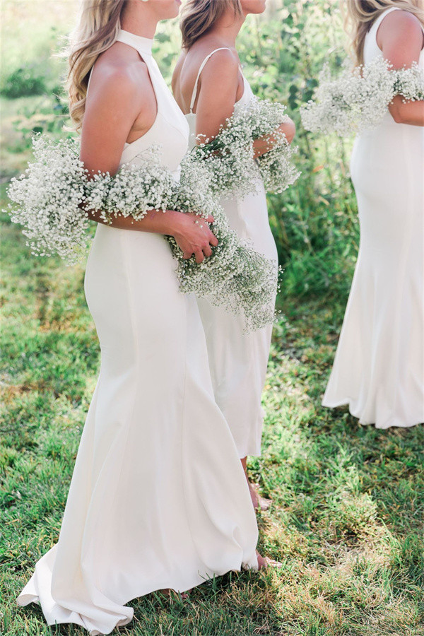 wedding Bouquets and Boutonnieres with baby's breath (1)