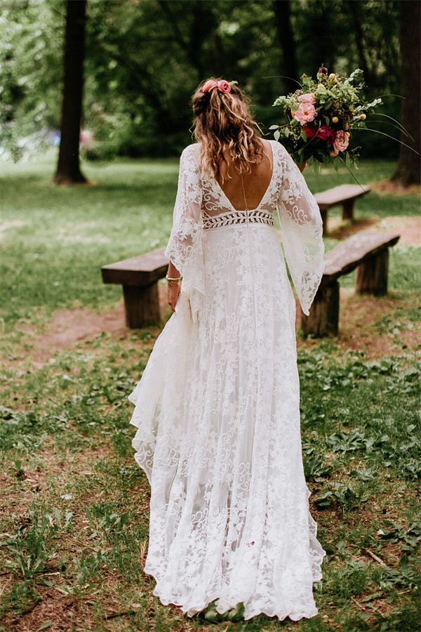 Enchanting Bohemian Wedding Dresses (13)