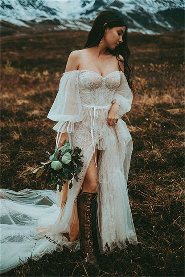 Enchanting Bohemian Wedding Dresses (18)