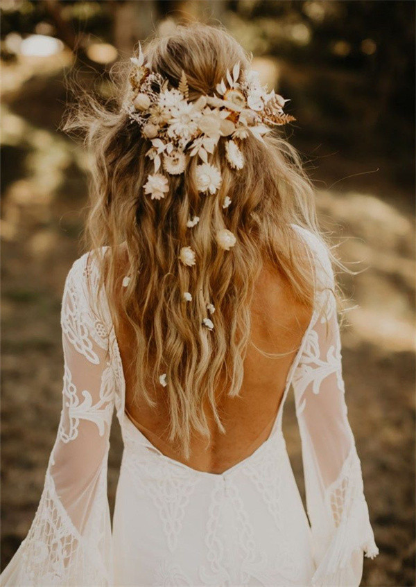 Enchanting Bohemian Wedding Dresses (8)