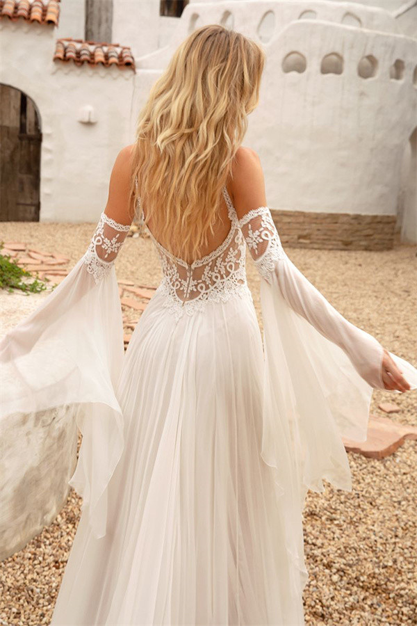 Enchanting Bohemian Wedding Dresses (9)