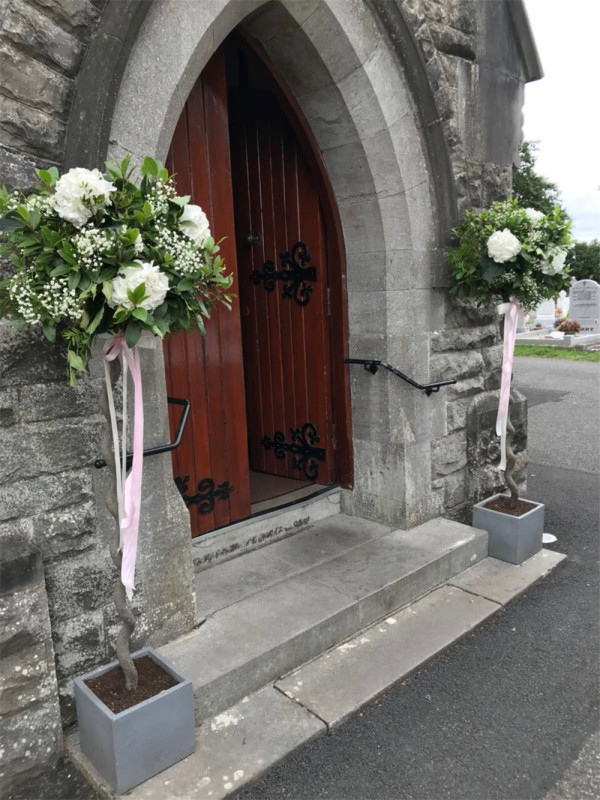 Church Wedding Doorway Ideas
