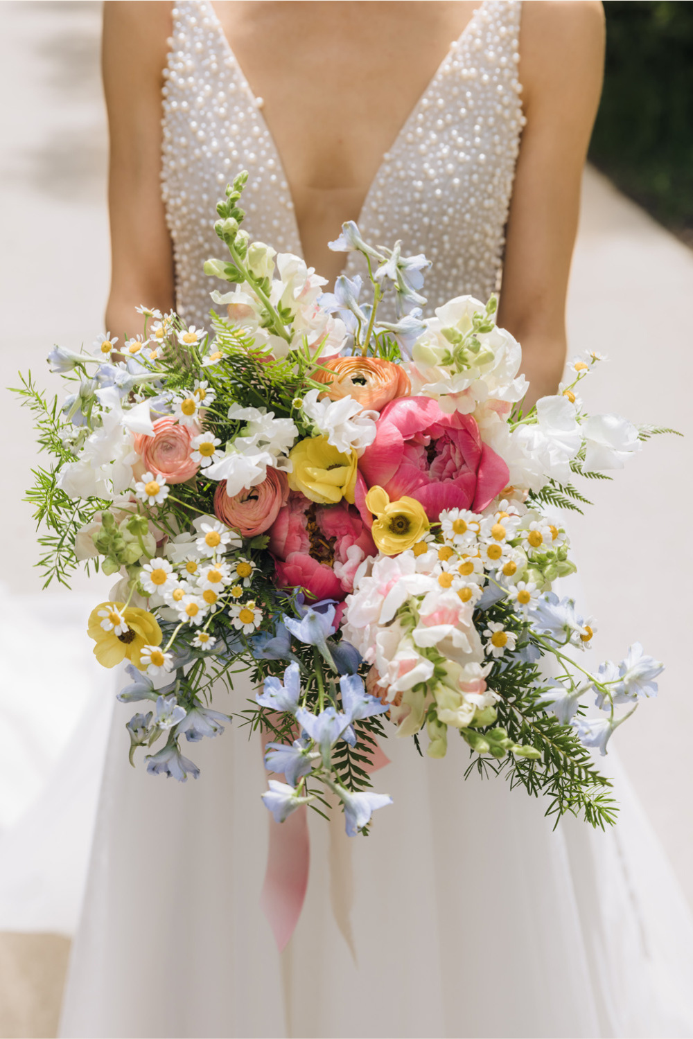 Fun Wildflower Wedding Bouquets