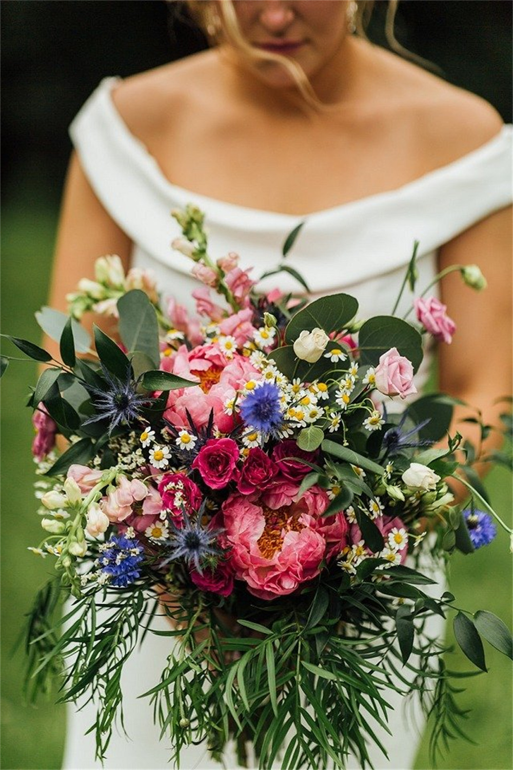 Refreshing Spring Wildflower Wedding Bouquets