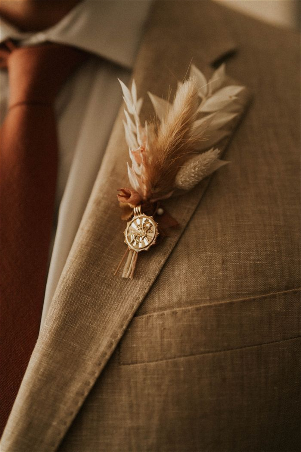 Rustic Wedding Boutonnieres for Country Weddings